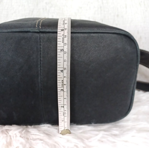 Frankie & Johnnie Navy Leather Purse/Bag - Picture 6 of 16